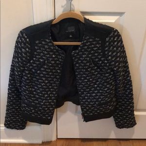 The Limited Black Crop